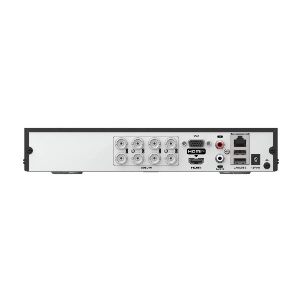 Hikvision DVR Hybrid AcuSense 8ch 1 SATA H.265+ (7208HUHI-M1/T) view 4